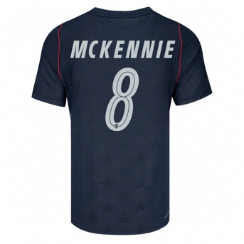 Billige Fotballdrakt Forente stater Weston McKennie #8 Replika Bortedrakt VM 2026 Kortermet